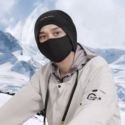 Plush Thermal Head Cover for Ski Riding