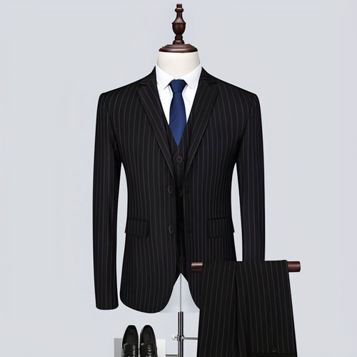 Valcrest™ – Regency Striped Ceremony Suit