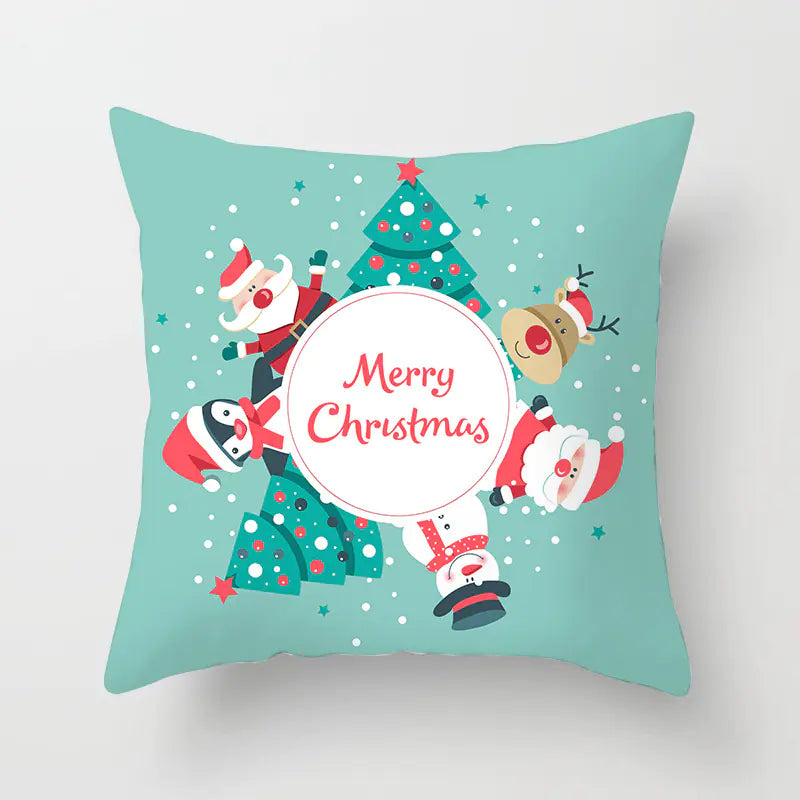 Christmas Cartoon Pillowcase