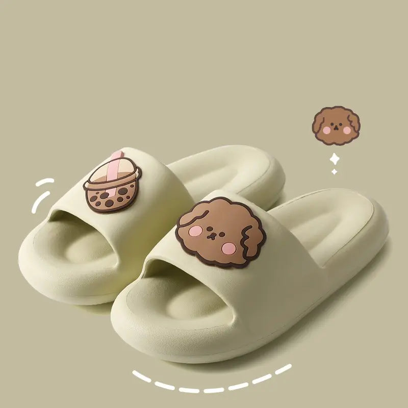 Non-slip Indoor Bathroom Flip-flops for Men and Women