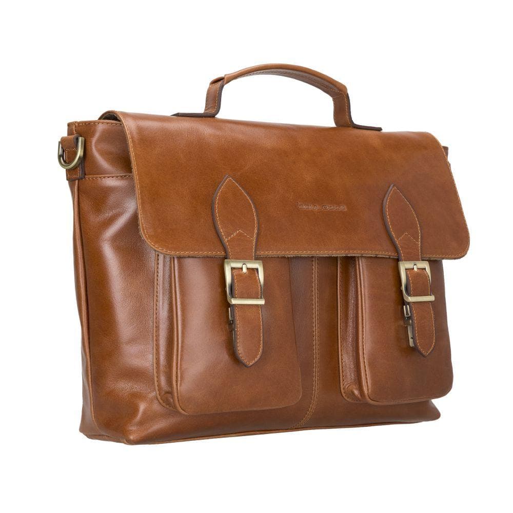 Image of Olympus Genuine Leather Bag, Briefcase, Notebook Bag - 13... from Edmene LLC