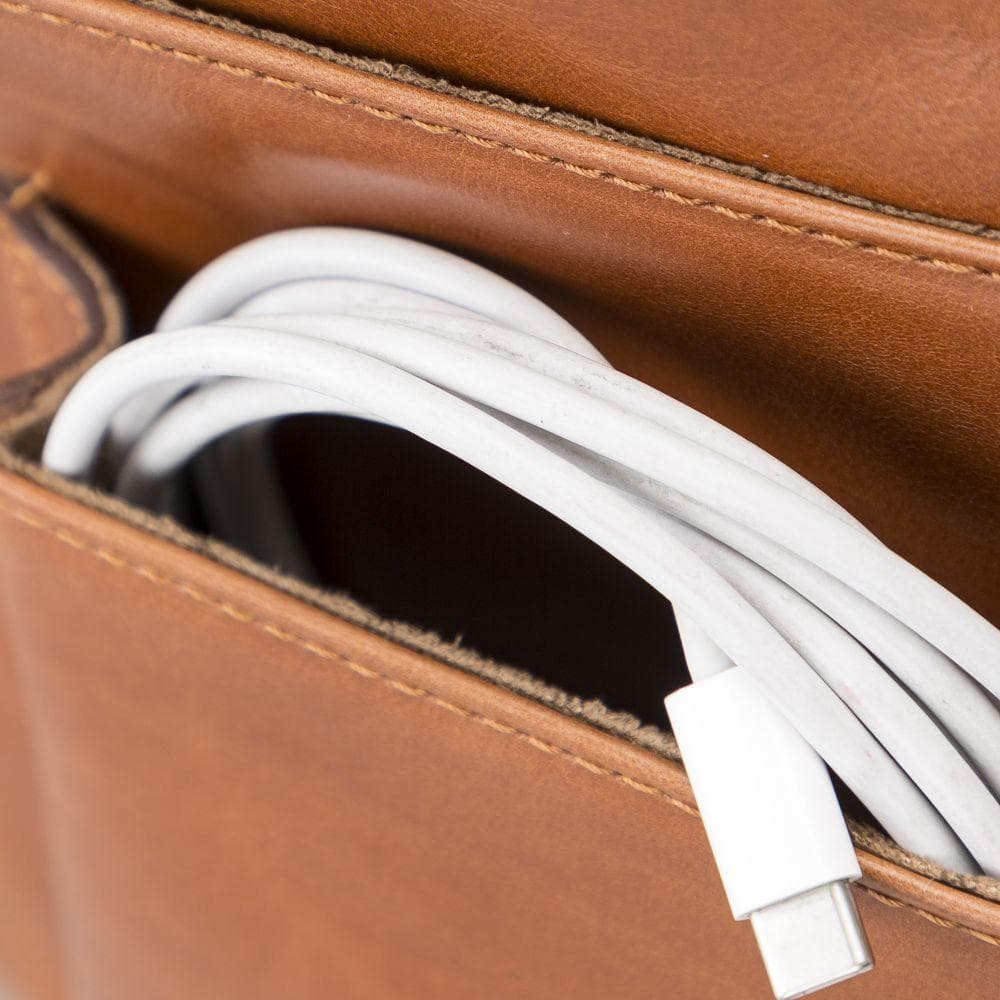 Image of Olympus Leather Briefcase 13 1166665546 from Edmene LLC