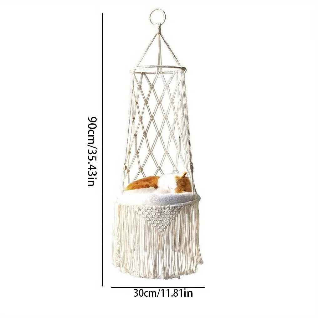 Image of Beds Cats Hammock Window Balcon Hanging Things Furniture Bed Hammocks Accessories Pets Pet Products House Kitten Summer Hammack from Edmene LLC