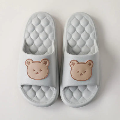 Bubble Design Massage Slippers for Home and Bathroom
