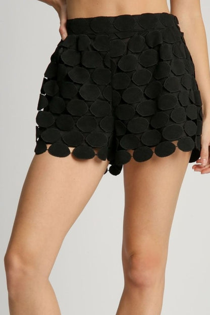 Image of Umgee Full Size Polka Dot Lace Shorts Plus Size 679043658 from Edmene LLC