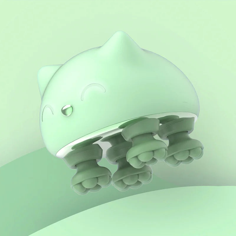 Image of Automatic Rechargeable Electric Massager Human Pet Dual Use Massager Cute Styling Colorful Waterproof Massager from Edmene LLC