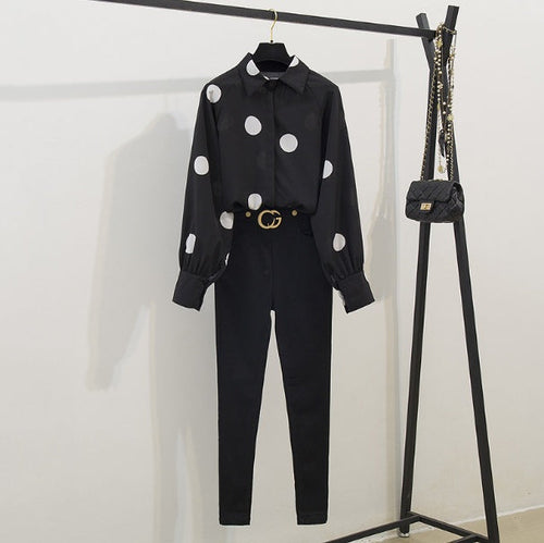 Image of Chiffon Suit Ensemble Haute Edition 25 1351989677 from Edmene LLC