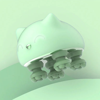 Image of Automatic Rechargeable Electric Massager Human Pet Dual Use Massager Cute Styling Colorful Waterproof Massager from Edmene LLC