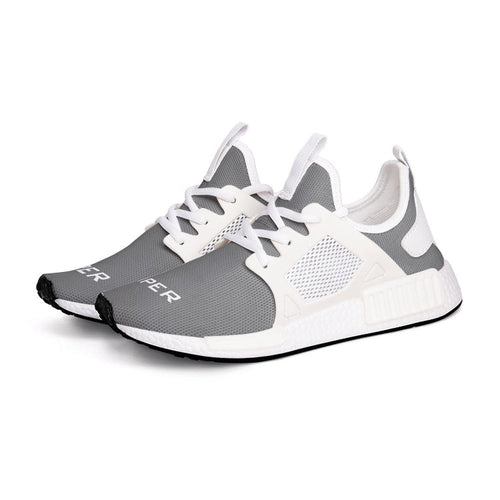 Image of Viper Shoes Style 54Tr Gray Canvas Unisex Lightweight Sneaker 1690123646 from Edmene LLC
