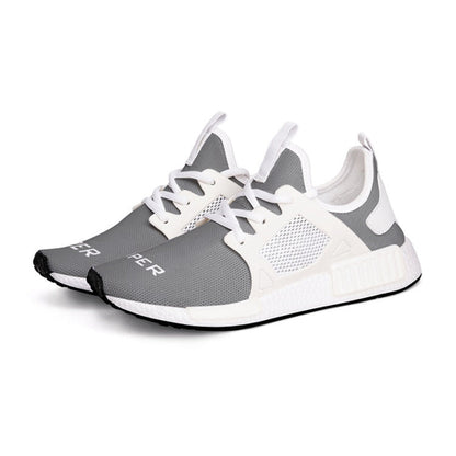 Image of Viper Shoes Style 54Tr Gray Canvas Unisex Lightweight Sneaker 1690123646 from Edmene LLC