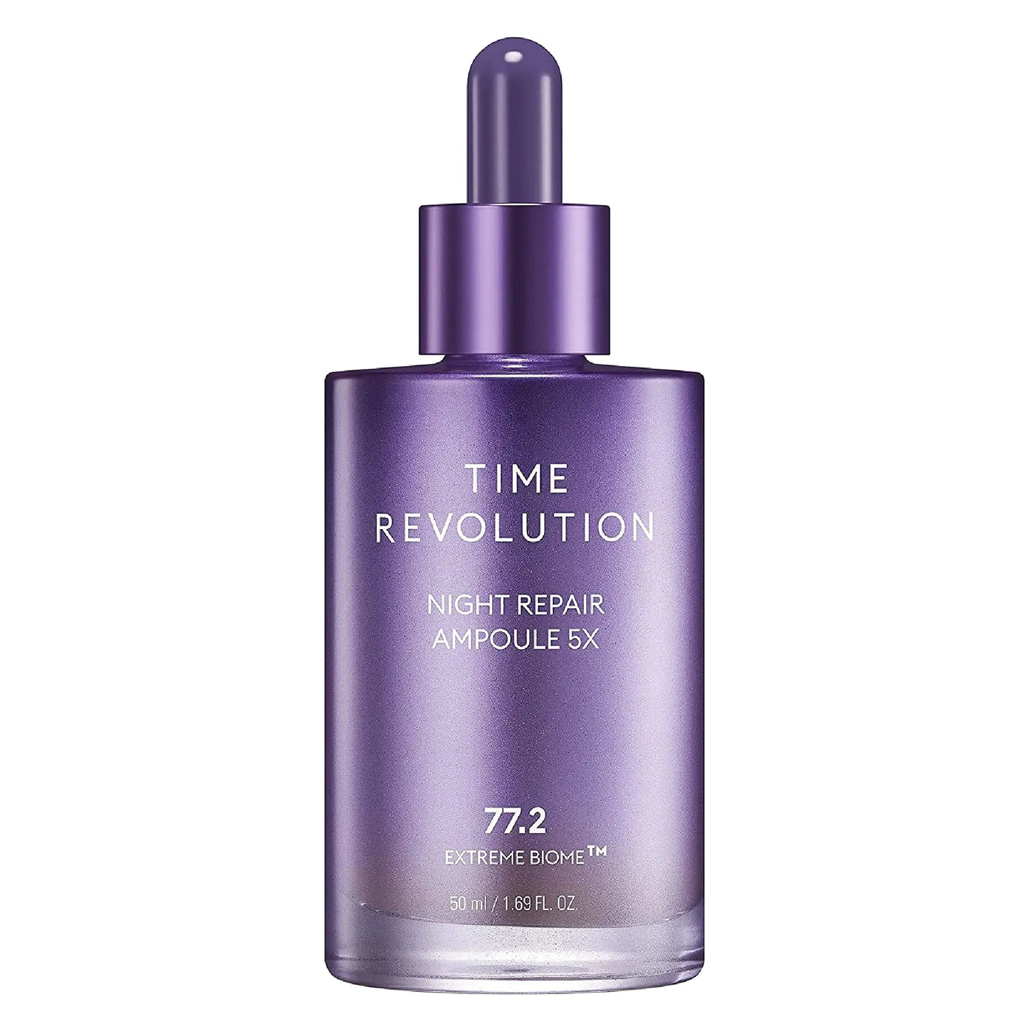 MISSHA Time Revolution Night Repair Face Serum Ampoule (5th Gen) - Overnight Probiotic Skincare for Intensive Repair and Radiance 1.69 Fl Oz