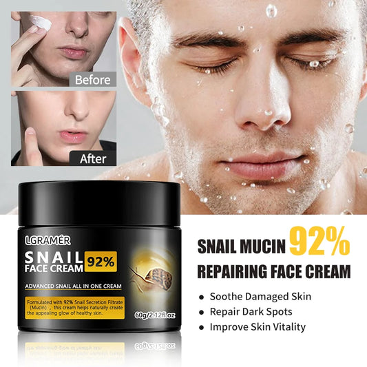 Image of Anti Wrinkles Snail Face Cream Collagen Moisturizing Nour... from Edmene LLC
