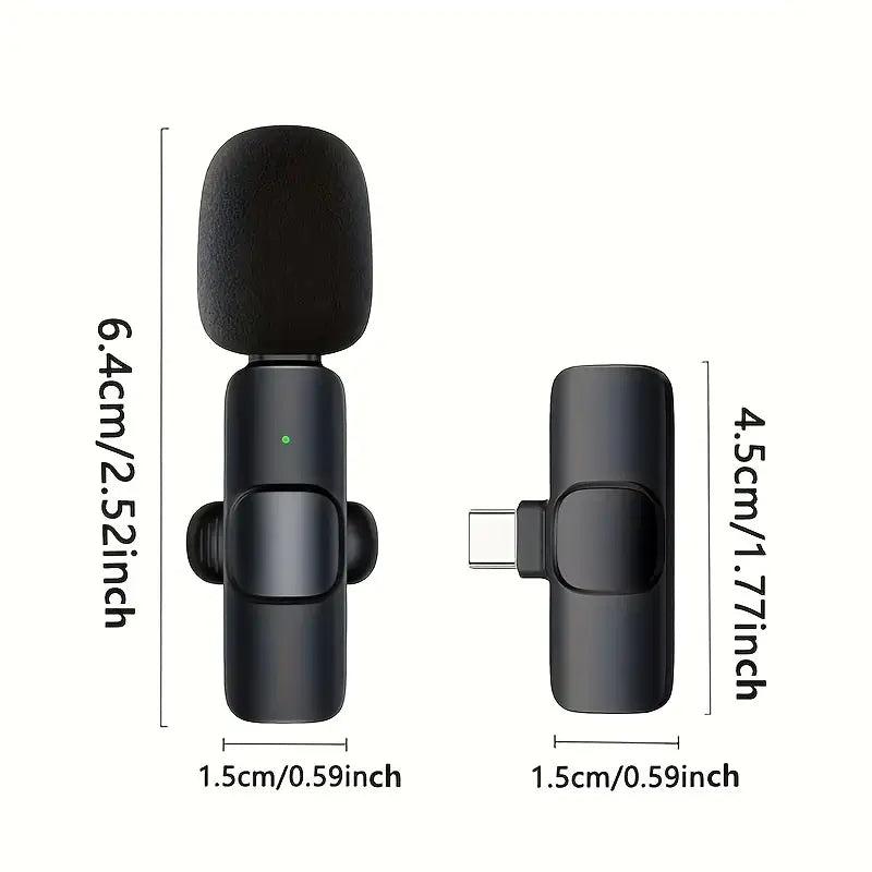 Image of Wireless Lavalier Microphone Clip On Mic With Noise Reduction 883319057 from Edmene LLC