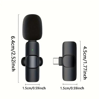 Image of Wireless Lavalier Microphone Clip On Mic With Noise Reduction 883319057 from Edmene LLC