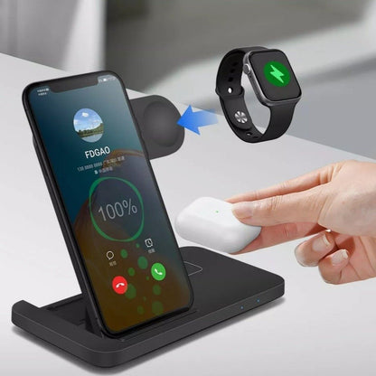 Image of Ninja Dragons 3 In1 Wireless Foldable Charging Station 1338148217 from Edmene LLC