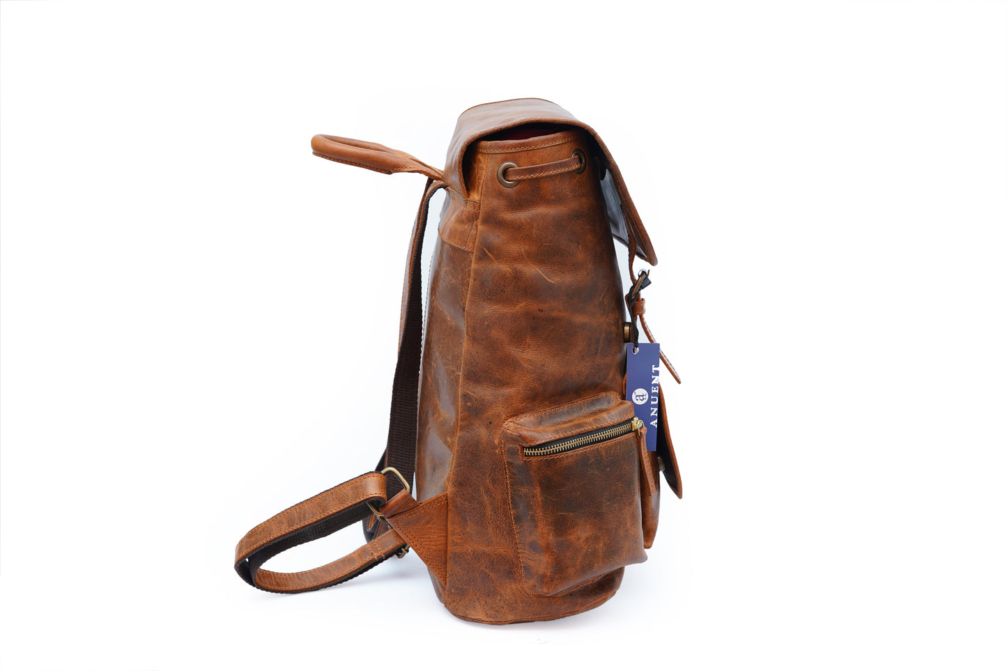 Image of Buffalo Leather Backpack Handmade 15 5 Inch Unisex Backpack 1099867043 from Edmene LLC