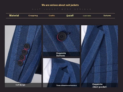 Valcrest™ – Regency Striped Ceremony Suit