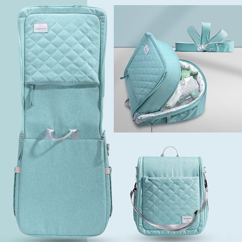Image of Portable Baby Diaper Bag Backpack With Changing Pad 564002073 from Edmene LLC
