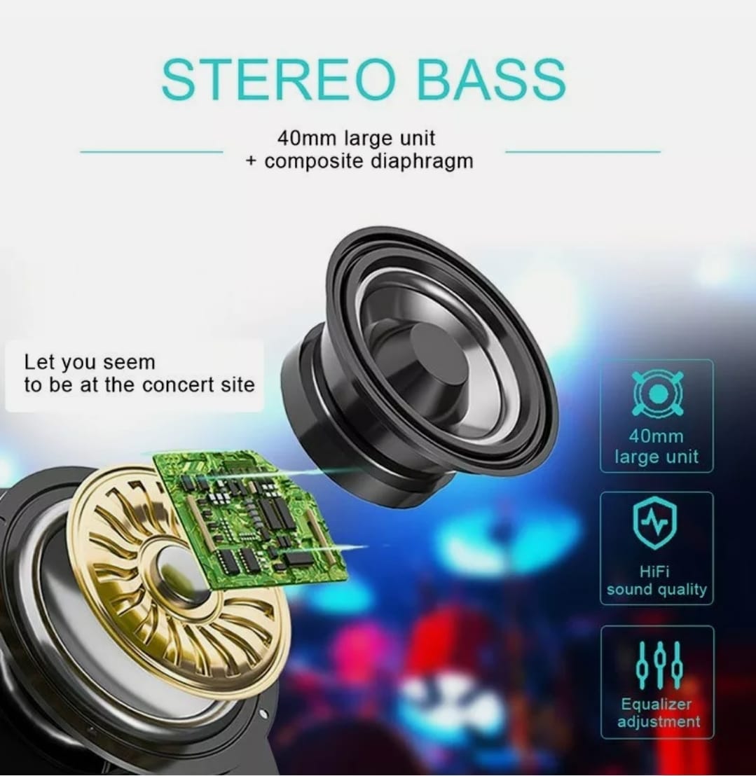 Image of Ninja Dragon Z10 Color Changing Bluetooth Headphones 1383697620 from Edmene LLC