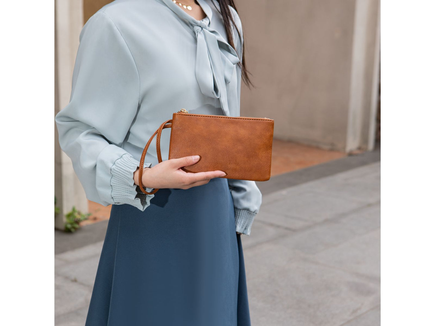 MKF Roxane Backpack with Mini Backpack and Wristlet by Mia K