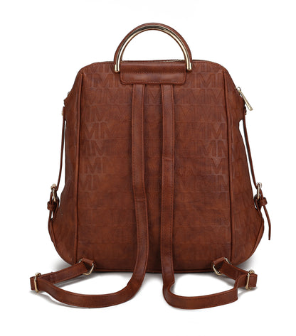 Image of Mkf Collection Torra Milan Signature Trendy Backpack By Mia K 23145850 from Edmene LLC