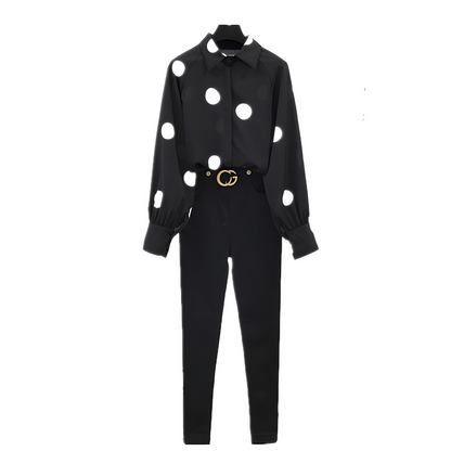 Image of Chiffon Suit Ensemble Haute Edition 25 1351989677 from Edmene LLC