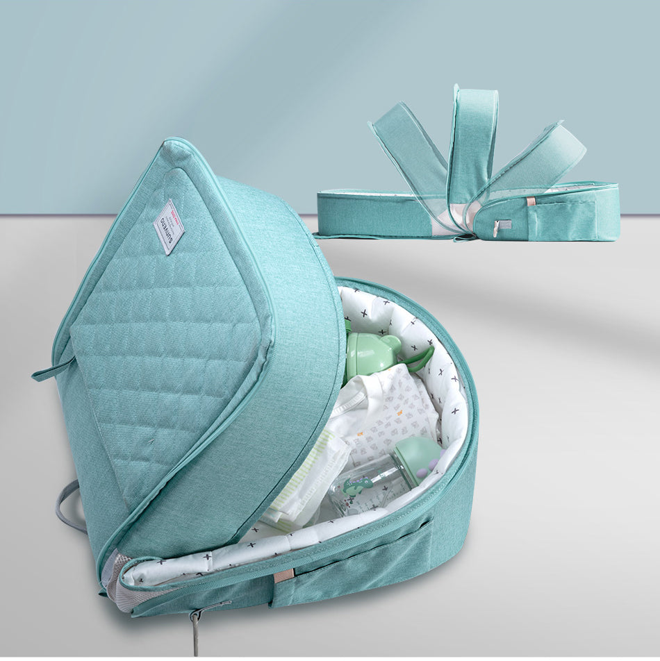 Image of Portable Baby Diaper Bag Backpack with Changing Pad from Edmene LLC