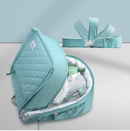 Image of Portable Baby Diaper Bag Backpack with Changing Pad from Edmene LLC
