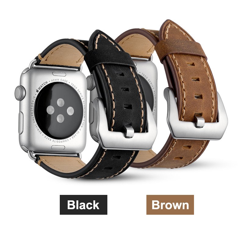 Image of Ultra Strong Leather Apple Watch Band 960784961 from Edmene LLC