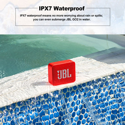 Image of Jbl Go 2 Wireless Bluetooth Speaker Ipx7 Waterproof With Mic 335222975 from Edmene LLC