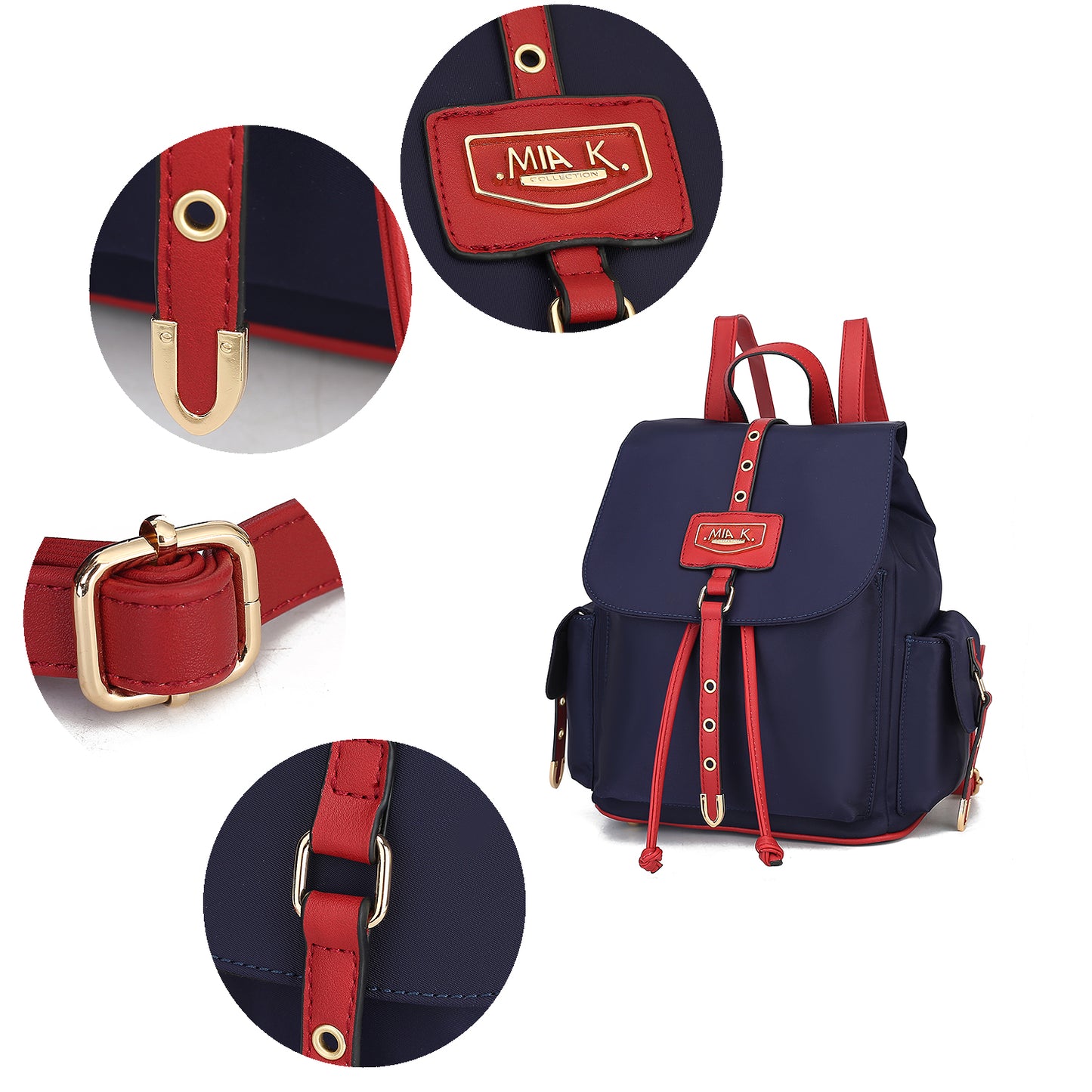 Image of Mkf Collection Paula Backpack By Mia K 21085759 from Edmene LLC