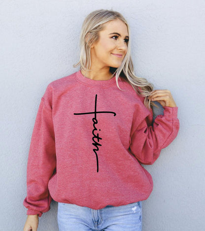 Image of Faith Sweatshirt 1416484816 from Edmene LLC