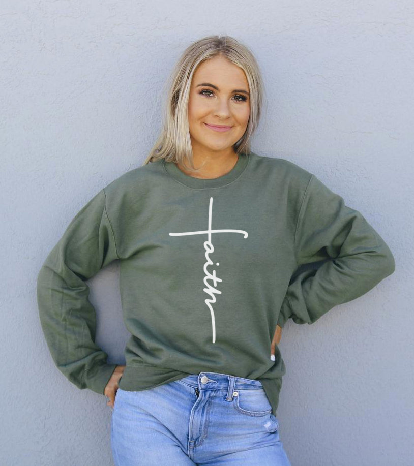 Image of Faith Sweatshirt 1416484816 from Edmene LLC