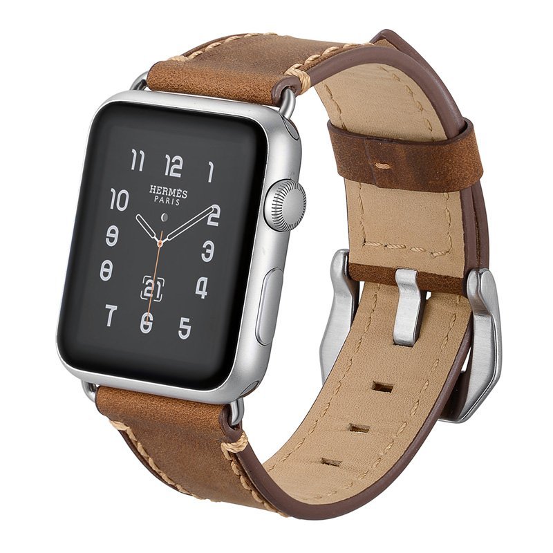Image of Ultra-Strong Leather Apple Watch Band from Edmene LLC
