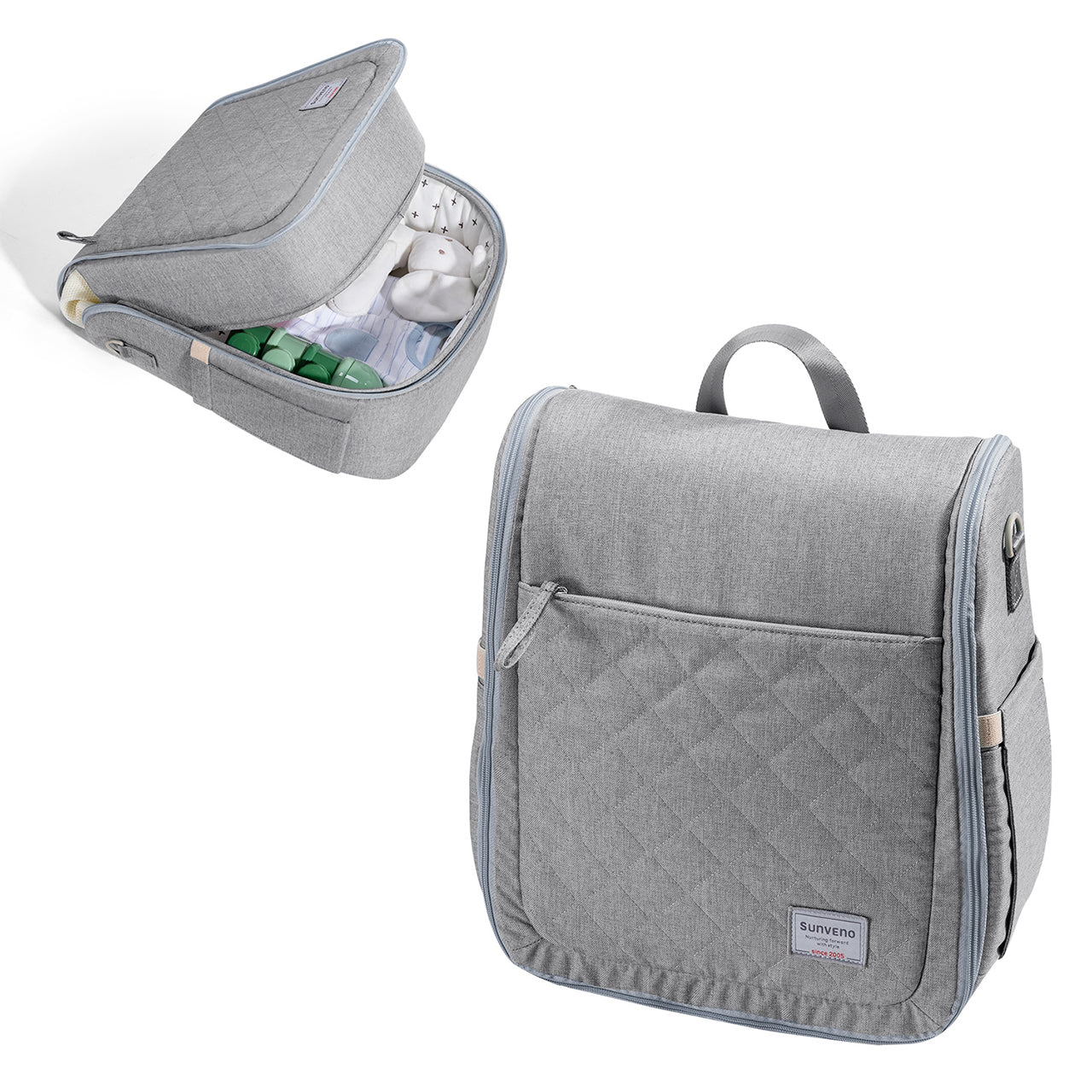 Image of Portable Baby Diaper Bag Backpack With Changing Pad 564002073 from Edmene LLC