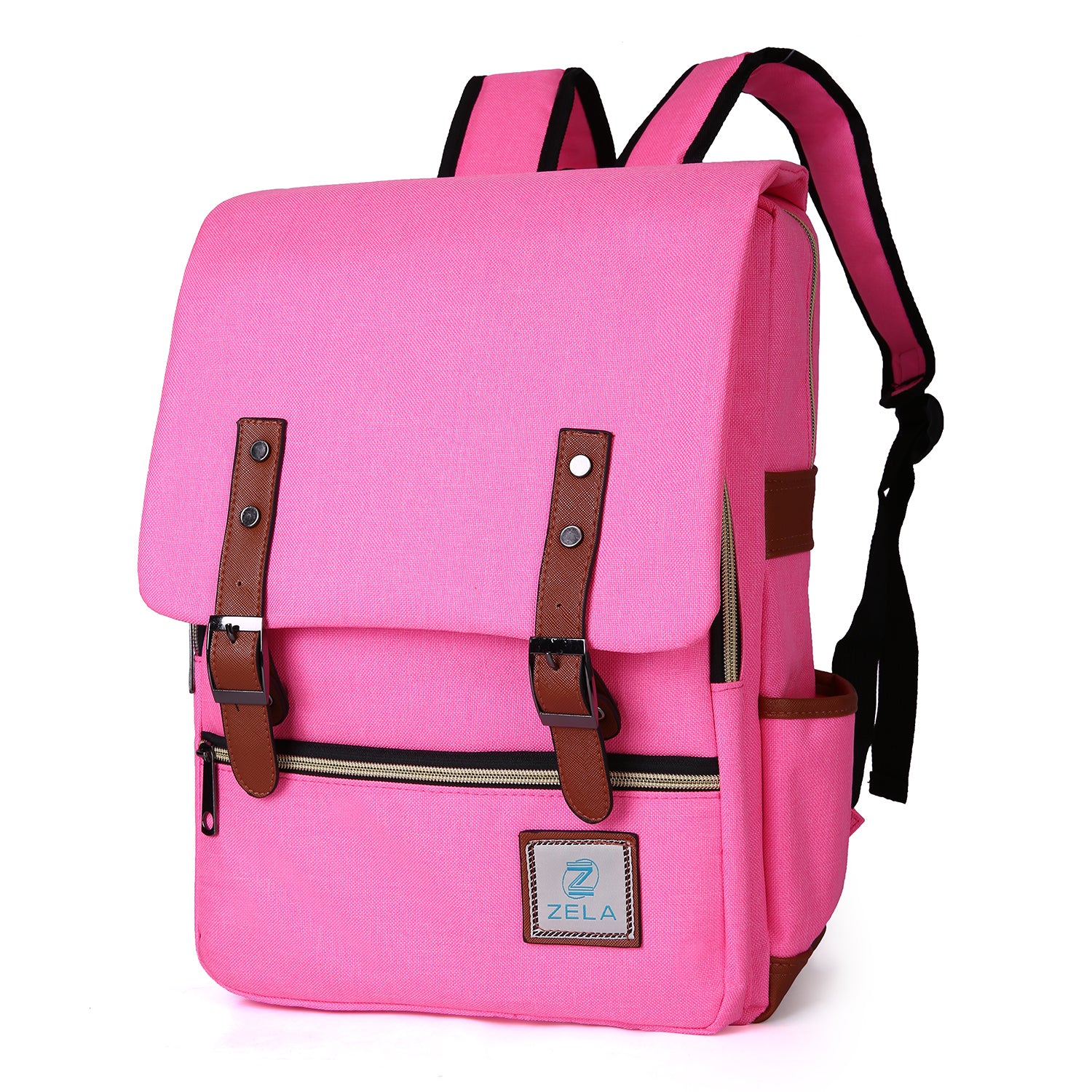 Image of Slim Backpack College School And Business Fits 15 Inch Laptop Hot Pink 734965299 from Edmene LLC