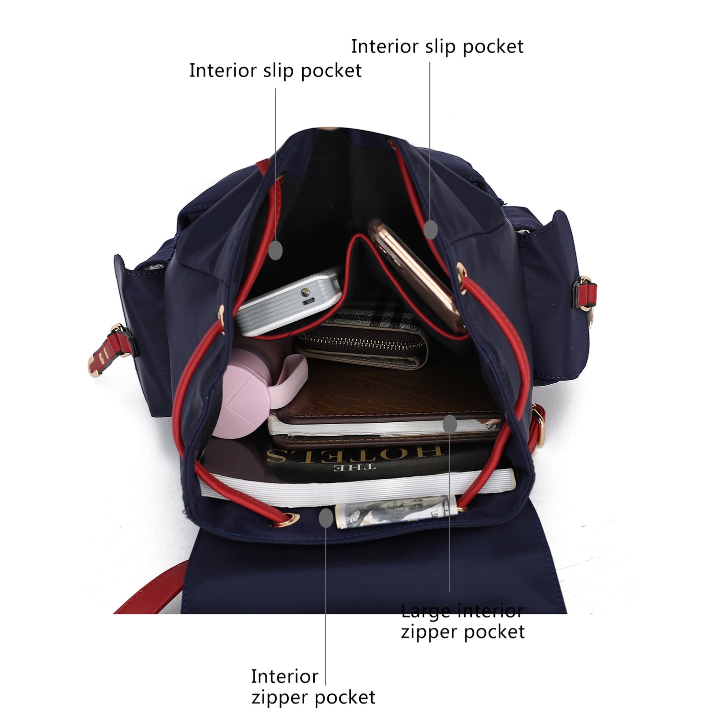 Image of Mkf Collection Paula Backpack By Mia K 21085759 from Edmene LLC