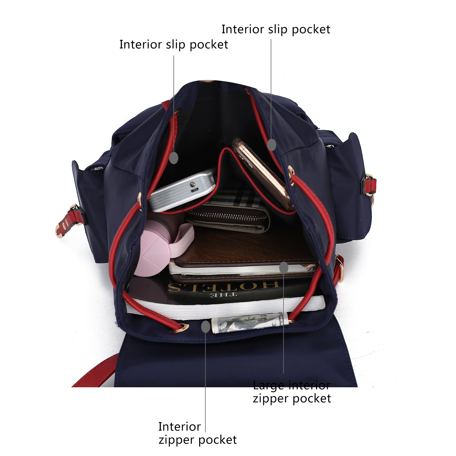 Image of Mkf Collection Paula Backpack By Mia K 21085759 from Edmene LLC