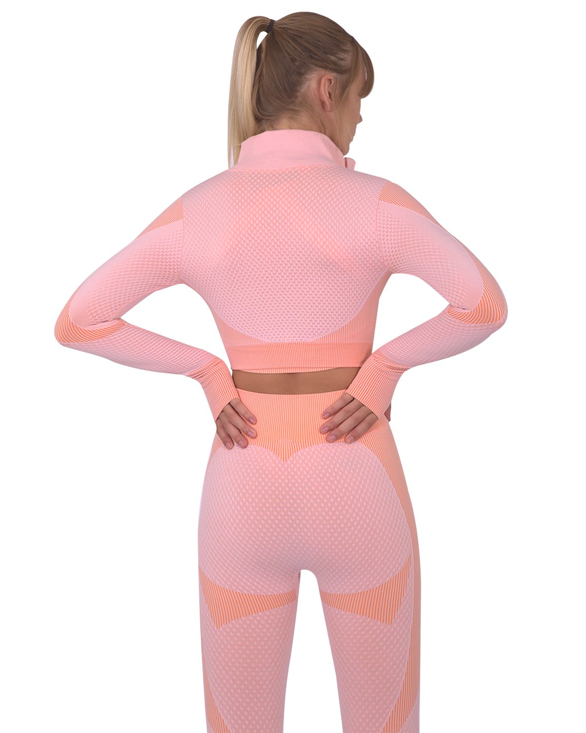 Image of Trois Seamless Sports Jacket Pink 469806251 from Edmene LLC
