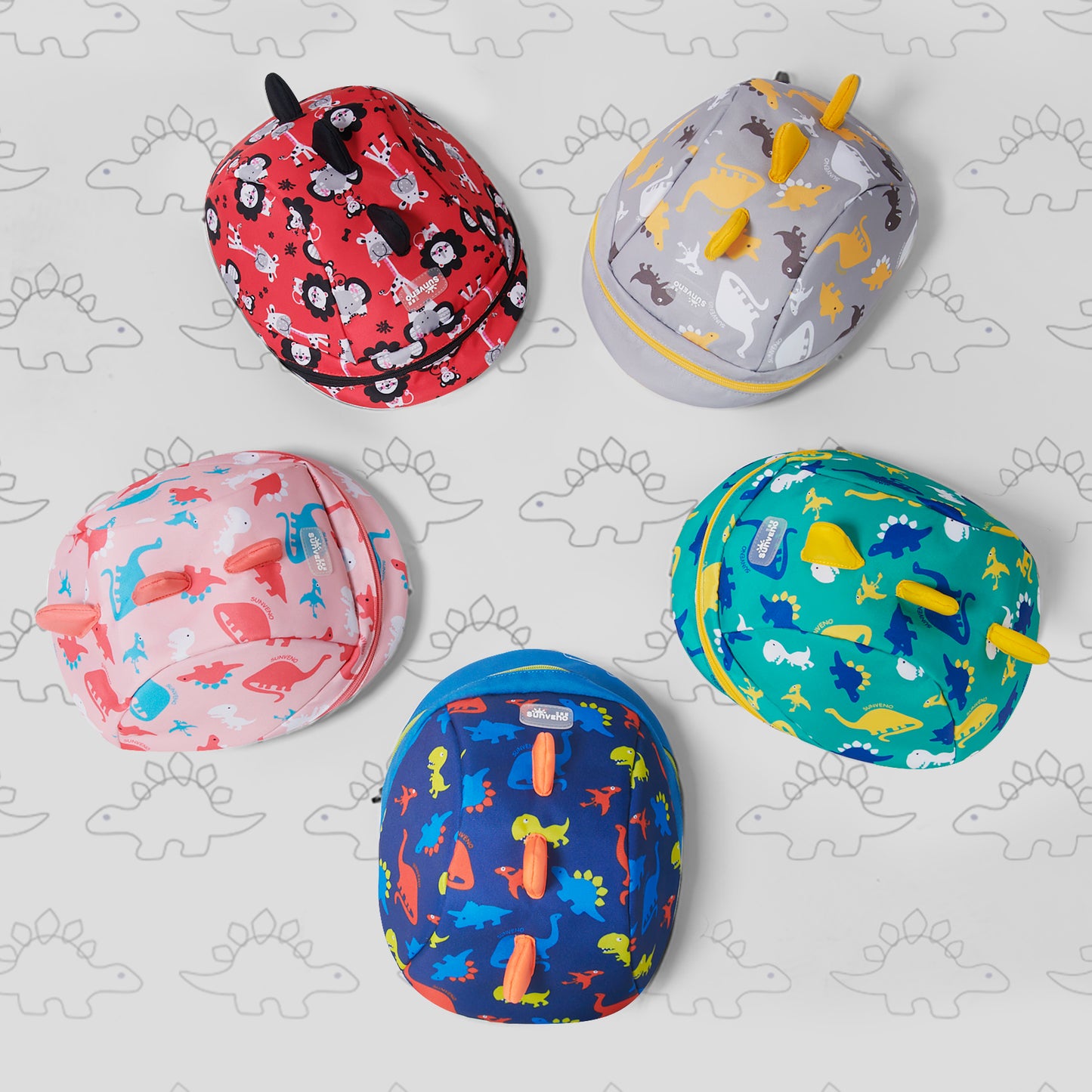 Image of Dinosaur Toddler Backpack With Harness 1276486090 from Edmene LLC