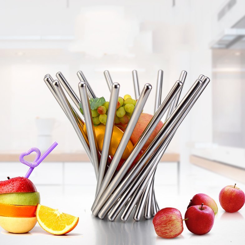 Image of Stainless Steel Fruit Dish from Edmene LLC