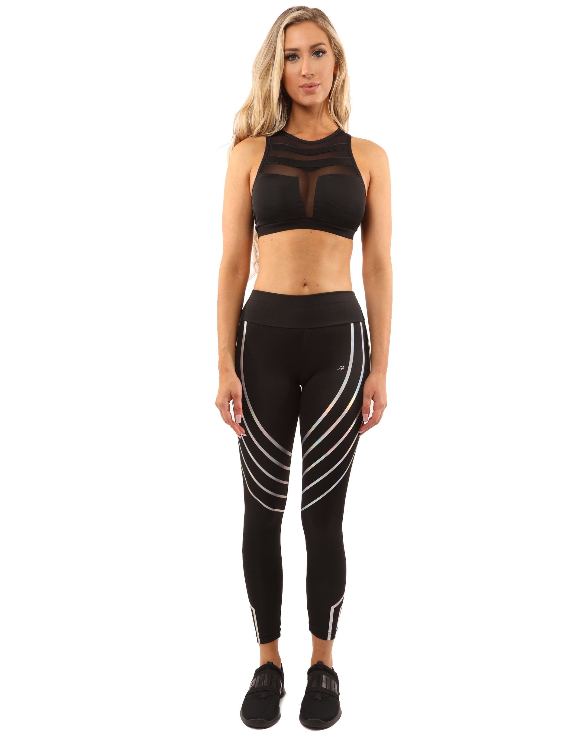 Image of Laguna Set Leggings Sports Bra Black 1124016706 from Edmene LLC