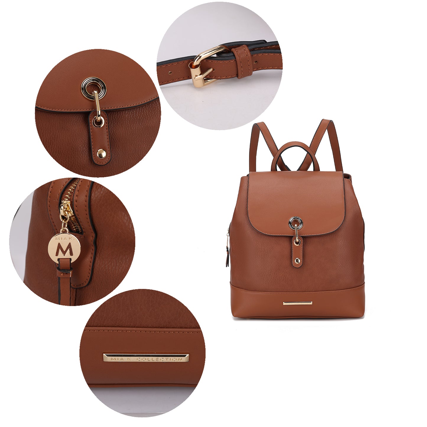 Image of Laura Backpack Handbag Women 1253533591 from Edmene LLC