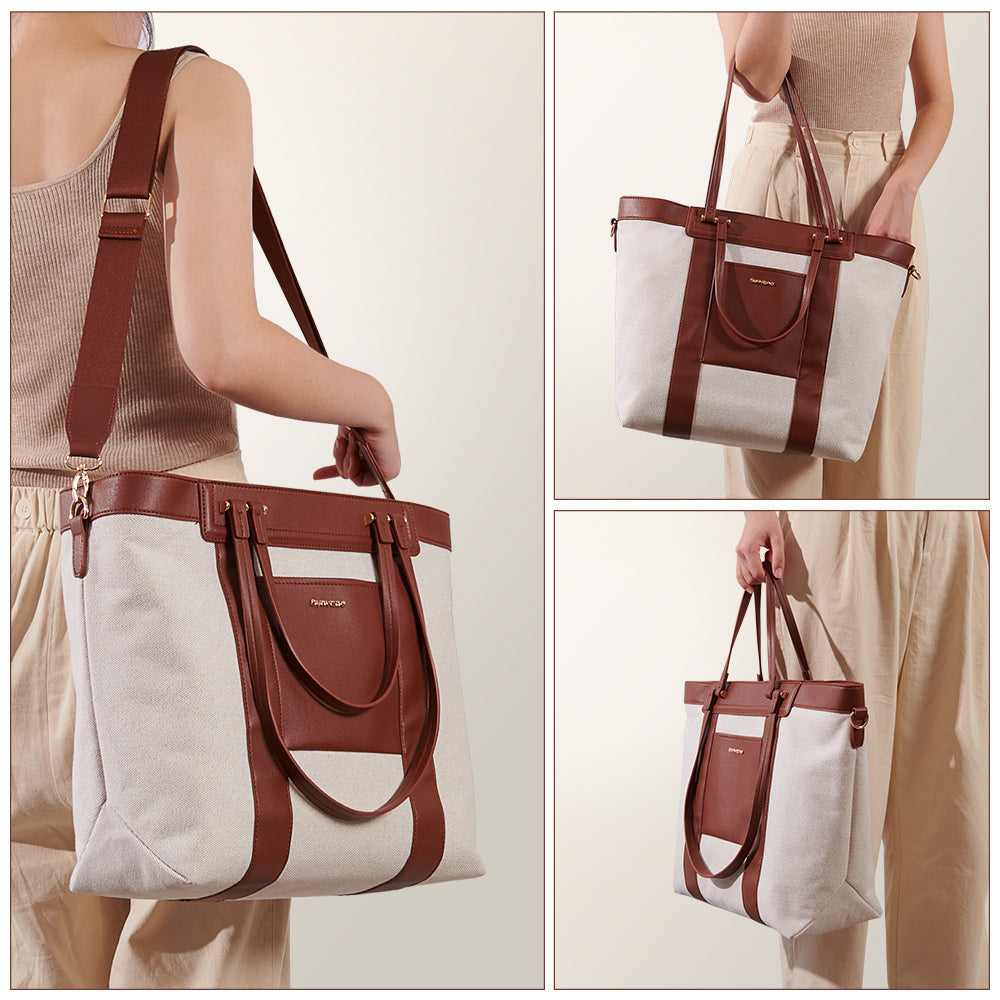 Image of Canvas Tote Diaper Bag 935061493 from Edmene LLC