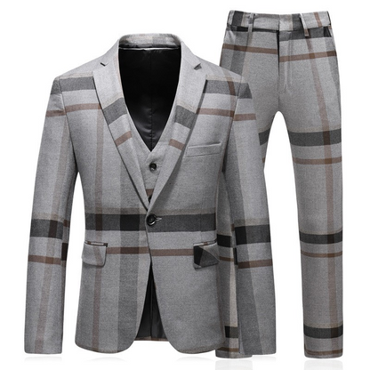 Image of Mens Fashion Slim Single Breasted Suit Vest Pants Set 163103101 from Edmene LLC