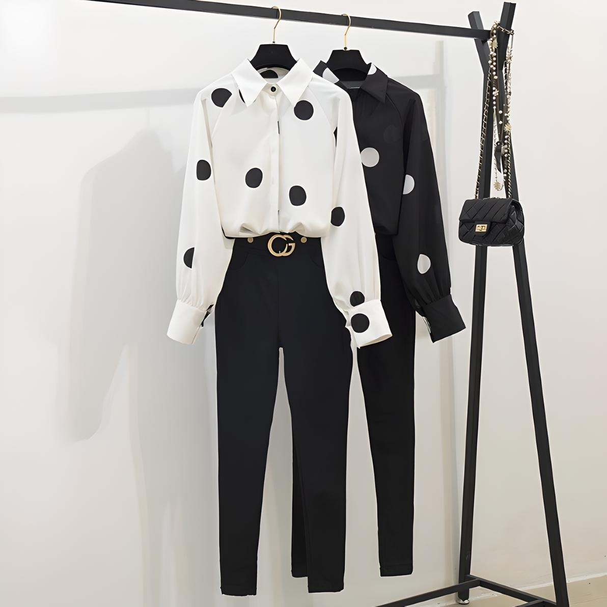 Image of Chiffon Suit Ensemble Haute Edition 25 1351989677 from Edmene LLC