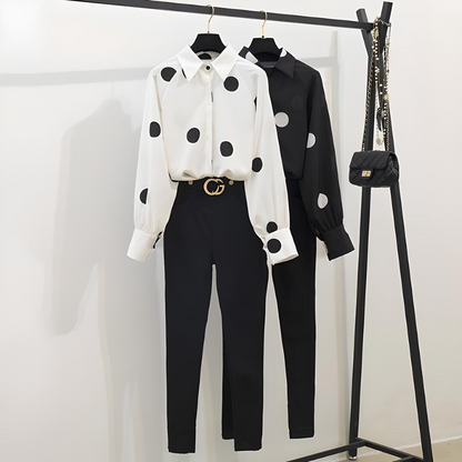 Image of Chiffon Suit Ensemble Haute Edition 25 1351989677 from Edmene LLC