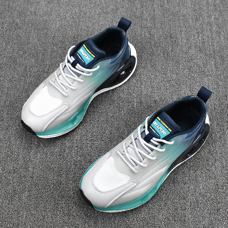 THIKK™ UrbanStack – Minimalist Mesh Sneaker with Chunky Sole