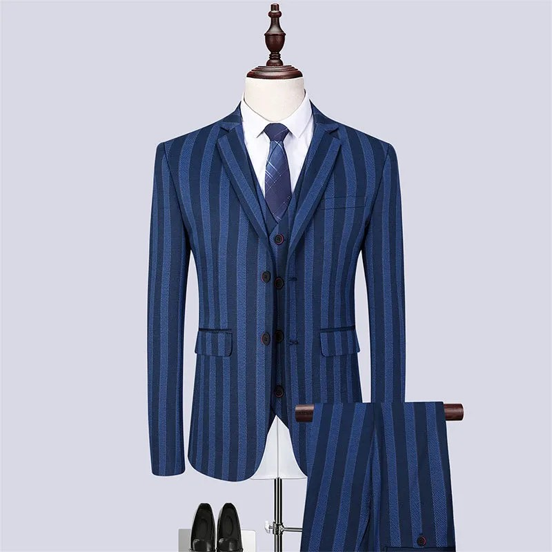 Valcrest™ – Regency Striped Ceremony Suit