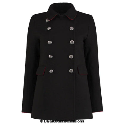 Image of De La Creme Womens Military Style Pea Coat 867064961 from Edmene LLC